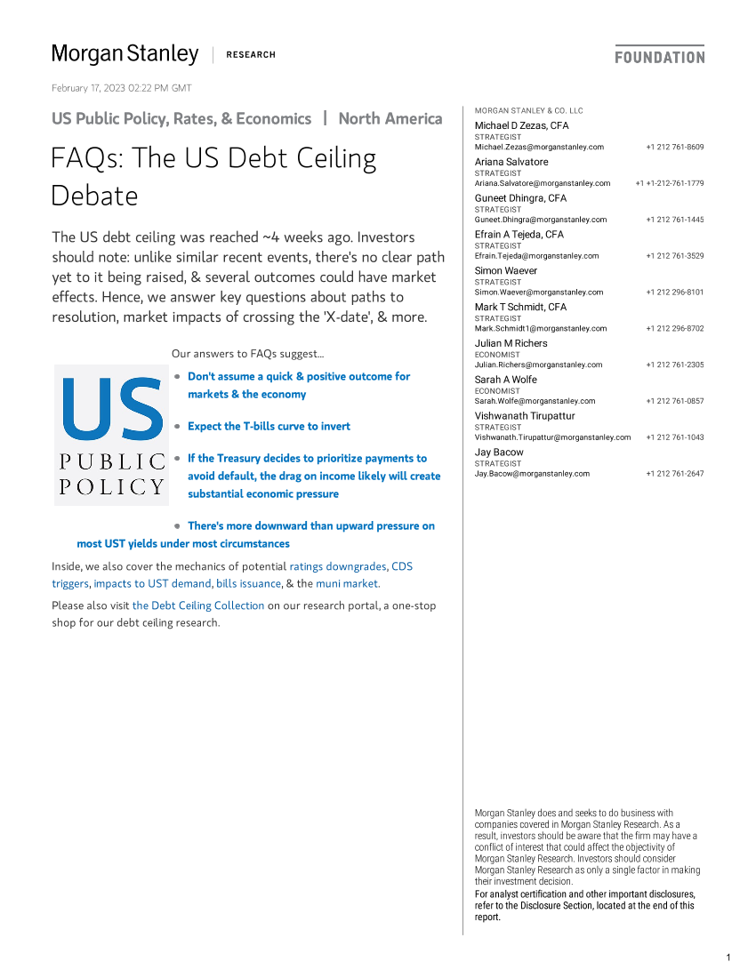 Morgan Stanley Fixed-US Public Policy, Rates,  Economics FAQs The US Debt Ceil..Morgan Stanley Fixed-US Public Policy, Rates,  Economics FAQs The US Debt Ceil.._1.png